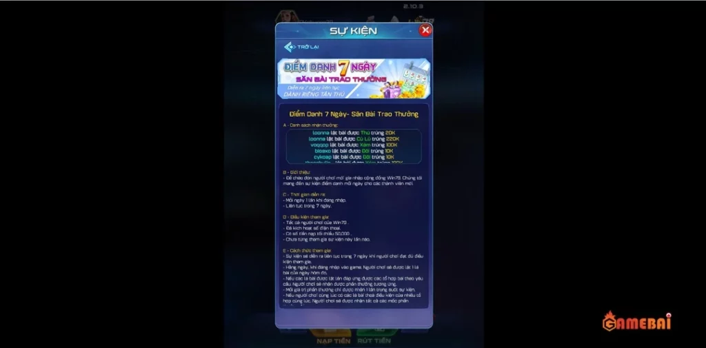 Chương trình khuyến mãi Win79 rất hấp dẫn