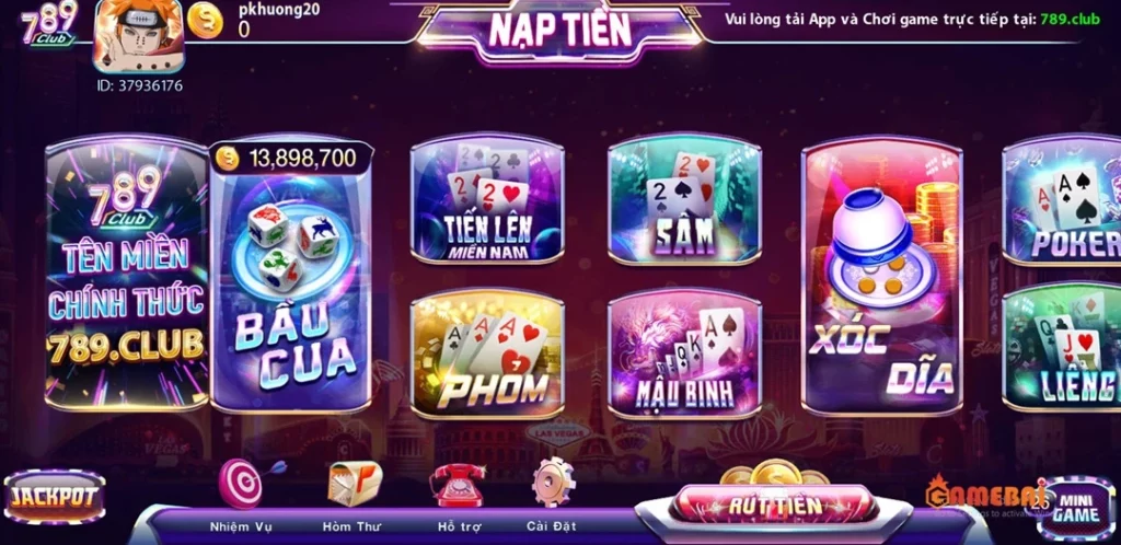 Game đổi thưởng hấp dẫn tại 789 Club