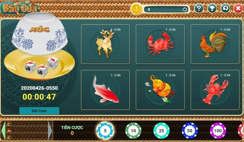 Đặt cược theo các cao thủ là cách tốt khi chơi bầu cua