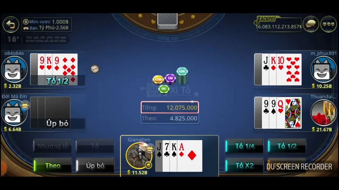 Chơi game bài xì tố online rất đơn giản dễ chơi