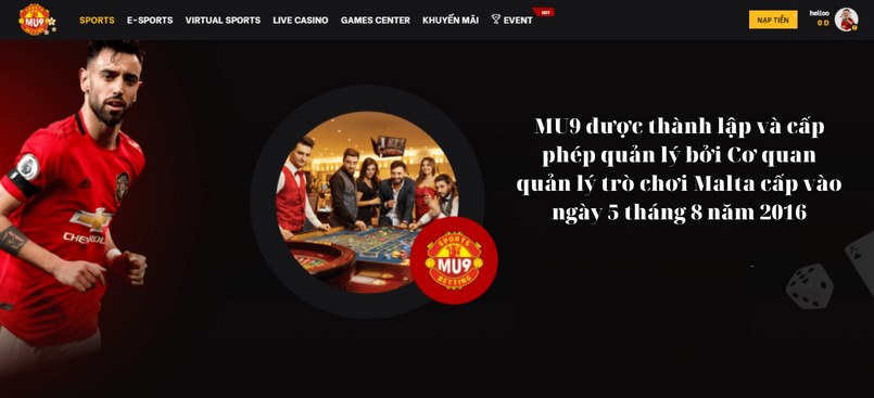 Tổng hợp các thông tin cơ bản về nhà cái Mu9 Tổng hợp các thông tin cơ bản về nhà cái Mu9