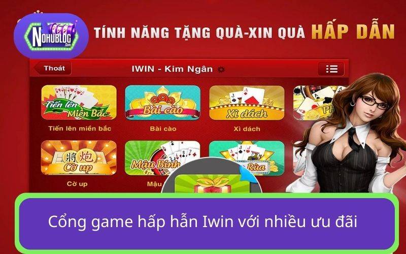 Cổng game hấp hẫn Iwin