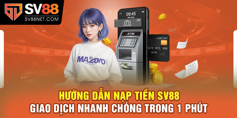 Hướng dẫn nạp tiền sân chơi nhanh chóng trong 1 phút 