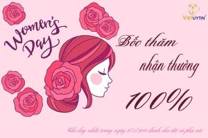 Chương trình khuyến mãi, giảm giá, sale về Quốc tế phụ nữ 8/3/2023