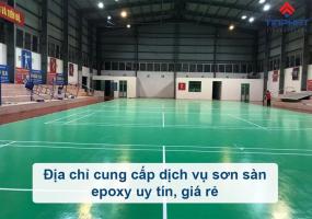 Dịch vụ sơn sàn Epoxy nhà xưởng uy tín nhất tại  Bình Phước