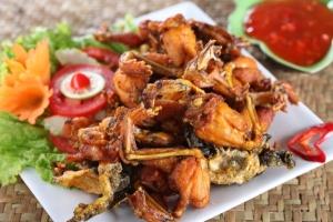 Món ăn ngon được chế biến từ Ếch