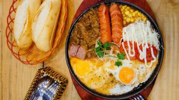 Quán bánh mì chảo ngon nhất ở Cần Thơ